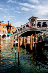 pont du rialto Venise - obrazy, fototapety, plakaty