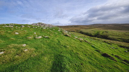 Fototapeta na wymiar Dun Gearymore broch, Isle of Skye