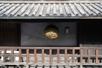 造り酒屋の杉玉