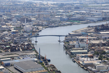 千本松大橋空撮
