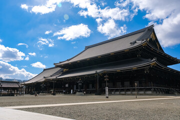 Naklejka premium 京都市下京区 東本願寺