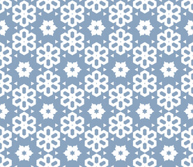 Fototapeta premium Geometric pattern. Seamless vector background. Ethnic graphic design.