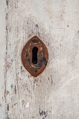 Antikes Schloss, Schlüsselloch