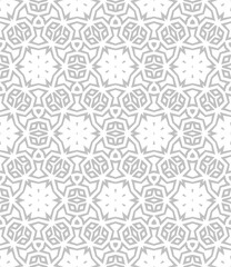 Obraz premium Geometric pattern. Seamless vector background. Ethnic graphic design.