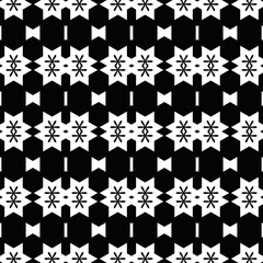 Seamless geometric pattern. Old fashioned ornament.