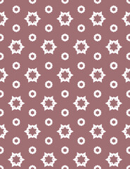 Seamless geometric pattern. Old fashioned ornament.