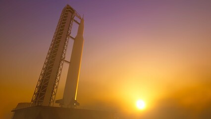 Humans on Mars. Extremely detailed and realistic high resolution 3D illustration © Sasa Kadrijevic