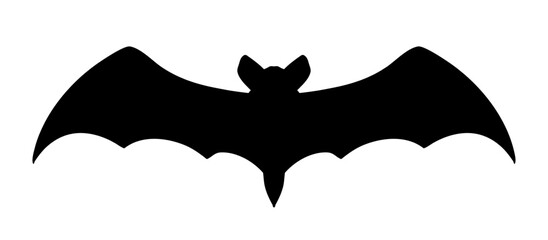 Bat silhouette  - vector illustration