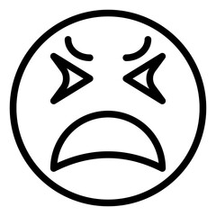 Upset Icon Style