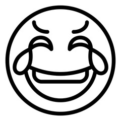 Laughing Icon Style