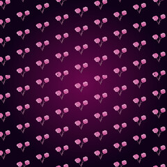 watercolor pink floral seamless pattern 