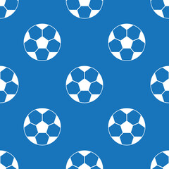 Soccer ball seamless looping texture pattern