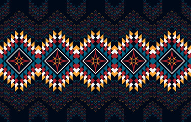 Geometric ethnic pattern seamless. ethnic seamless pattern. Design for cloth business, curtain, background, carpet, wallpaper, clothing, wrapping, Batik, fabric,Vector illustration.