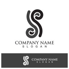 Business corporate S letter logo