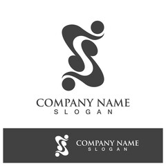 Business corporate S letter logo