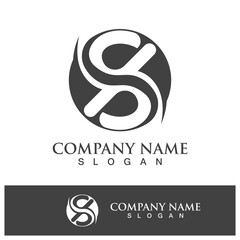 Business corporate S letter logo