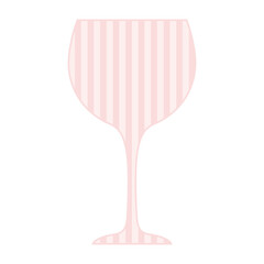 wine glass, abstract pattern