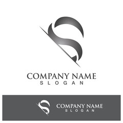 Business corporate S letter logo