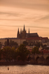 Obraz premium View of Prague, capital of Czech republic.