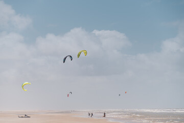 Paisagem natural em lençois maranhenses
