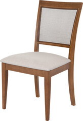 Wood chair. Object isolated of background