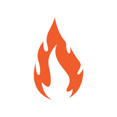 Fire flame Logo vector, Oil, gas and energy logo concept