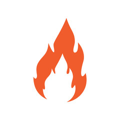 Fire flame Logo vector, Oil, gas and energy logo concept