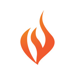 Fire flame Logo vector, Oil, gas and energy logo concept