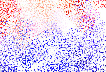 Light Purple vector background with straight lines.