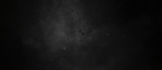 Dark Gray Distressed Grunge Texture for your design. abstract black backdrop concrete texture background banner pattern. Backdrop dark paper texture grungy background with space for text or image.
