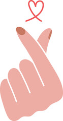 LGBTQ Hand Love Sign Finger