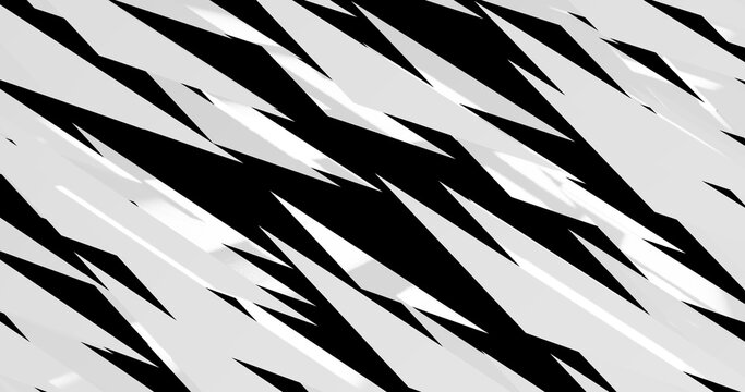 Render with black and white triangles