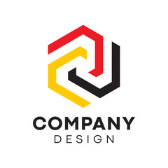 Company logo design, business style, abstract design