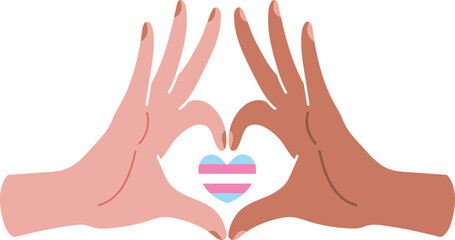 Transgender Hand Love Sign Finger