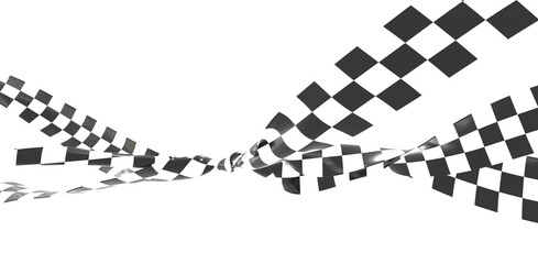 background of checkered flag pattern