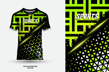 Futuristic and modern design jersey suitable for racing, soccer, gaming, e sports and cycling.