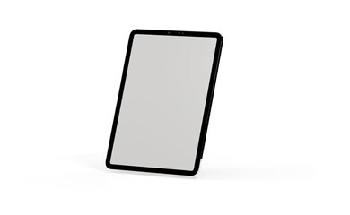 Fototapeta na wymiar Tablet pc computer with blank screen 3d