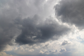 Obraz premium blue sky with clouds as background