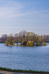 Svet pond in Trebon, Southern Bohemia, Czech Republic