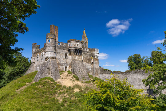 Chateau du Plessis Mace, Pays de la Loire, France