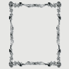 Frame, in the style of an ornament, Vector illustration eps 10, Art.