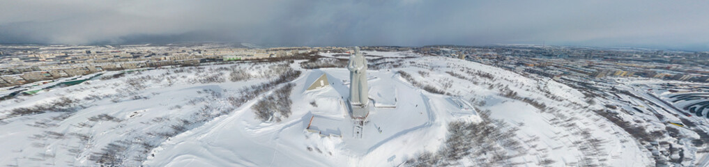 Aerial Memorial to the Defenders of the Soviet Arctic during the Great Patriotic War