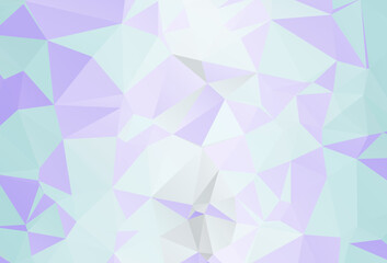 Colorful polygon background or frame. Abstract Rectangle Geometrical Background. Geometric design for business presentations or web