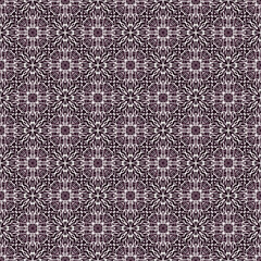 abstract white line on violet background, seamless pattern background, floral fabric ethnic illustration design graphic.
