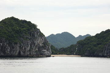 Rocks in Halong Bay
