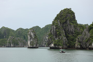 Rocks in Halong Bay