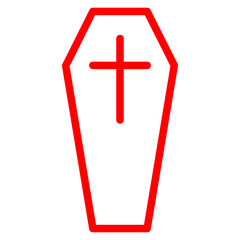 Fototapeta premium funeral icon