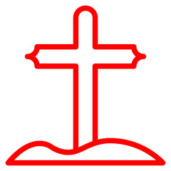 Obraz premium funeral icon