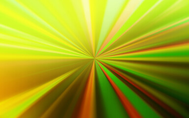 Obraz premium Light Green, Yellow vector blurred and colored pattern.