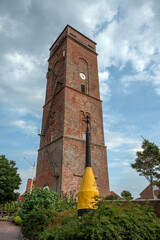 Obraz premium Alter Leuchtturm von Borkum